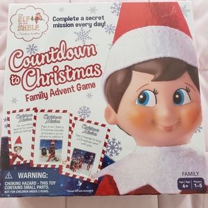 NIB Game Elf on the Shelf Countdown to Christmas Game
